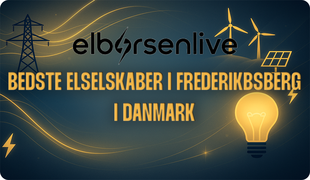Elselskaber Frederiksberg - Bedste og billigste elselskaber på Frederiksberg