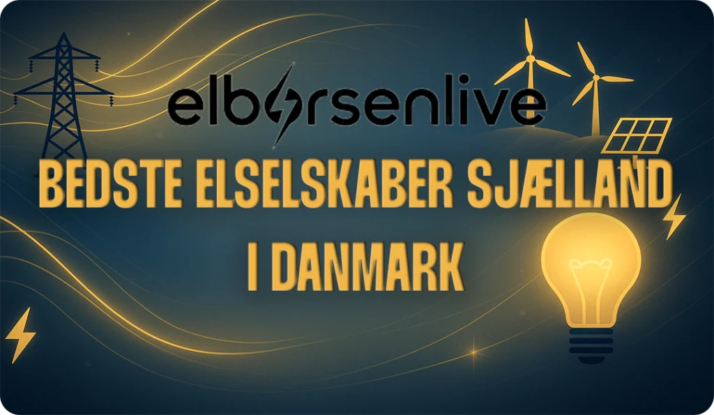 Elselskaber Sjælland - Top 15 elselskaber på Sjælland