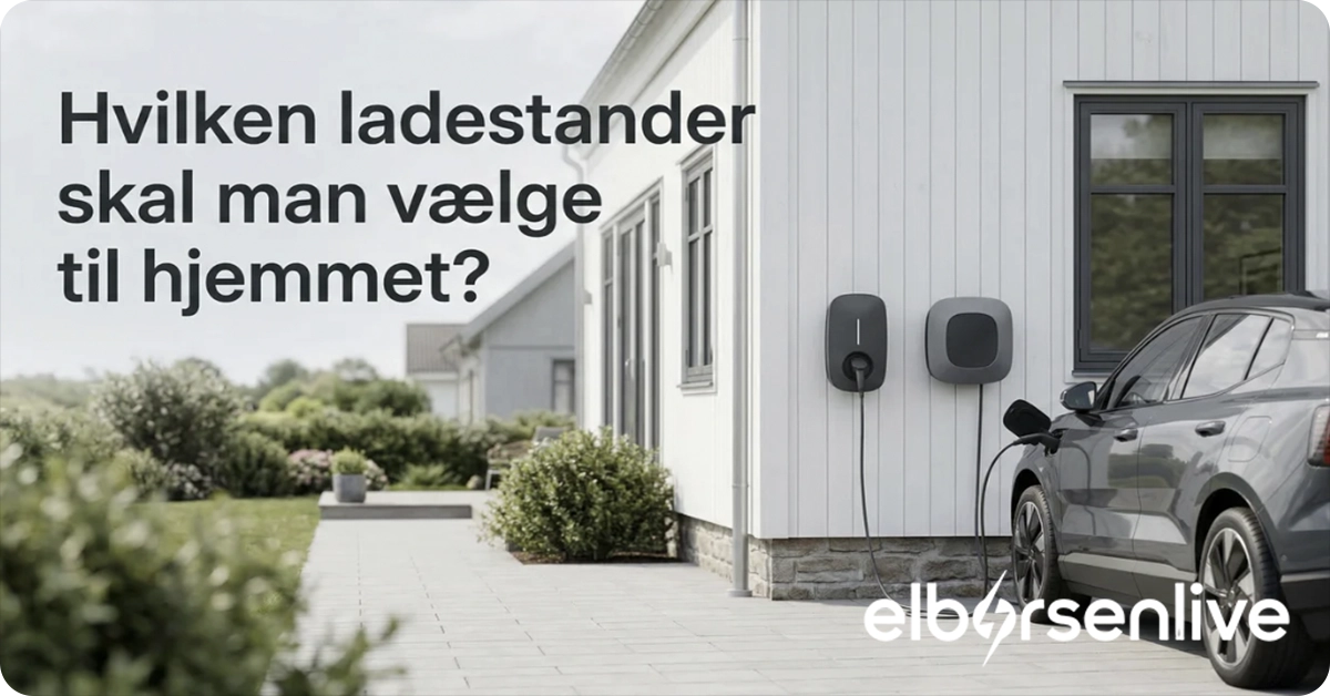 Hvilken ladestander skal man vælge til hjemmet