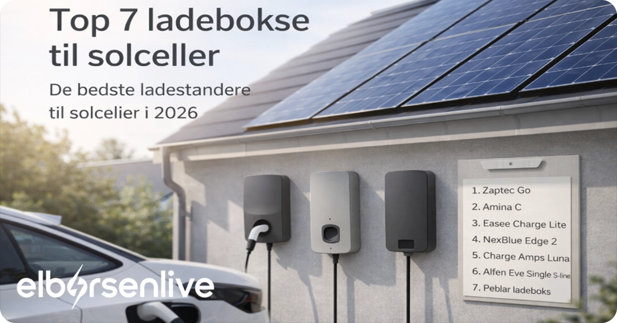 Top 7 ladebokse til solceller