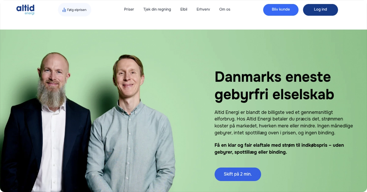 Altid Energi - Bedste elselskab i test