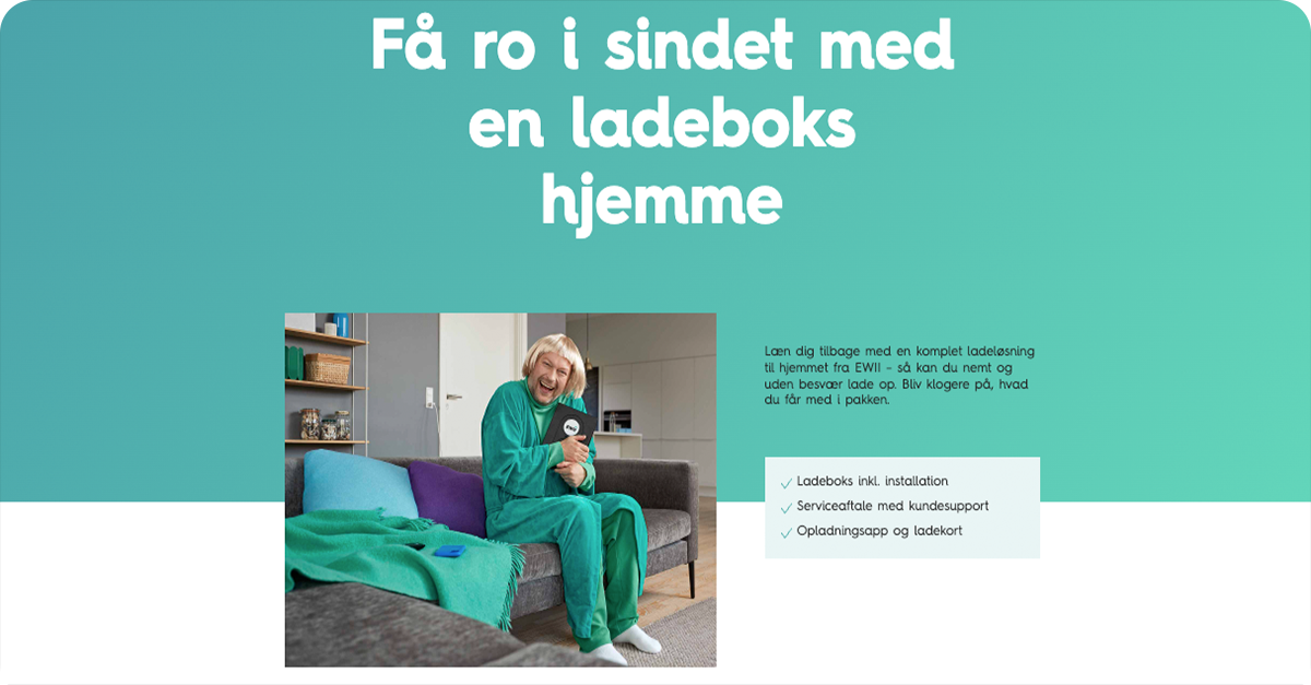 EWII ladeboks til hjemmet