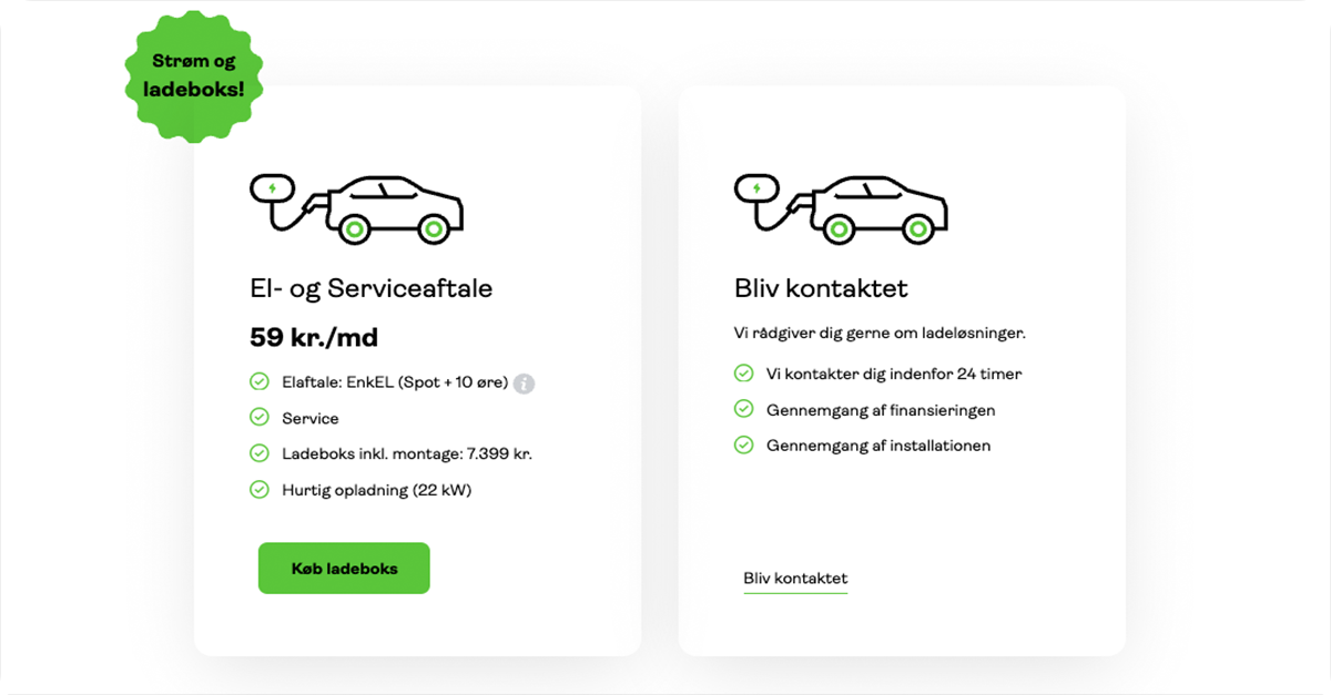Modstrøm Ladestander