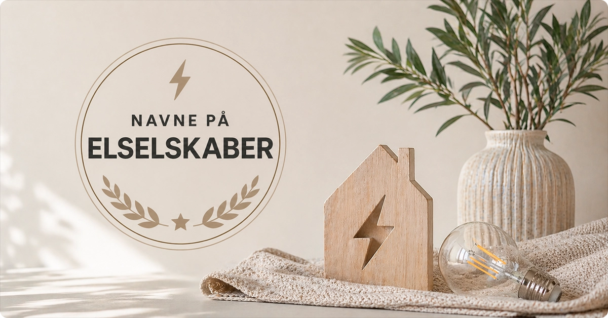navne på elselskaber